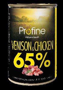 65% venison/chkn 400g