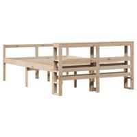 Seniorenbed met hoofdbord massief grenenhout 120x190 cm - thumbnail