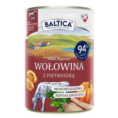 BALTICA Smaki regionów Beef with parsley - natvoer voor honden - 400g