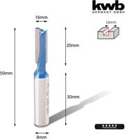 Vingerfrees HM 16.0 mm blister KWB - Kwb - thumbnail