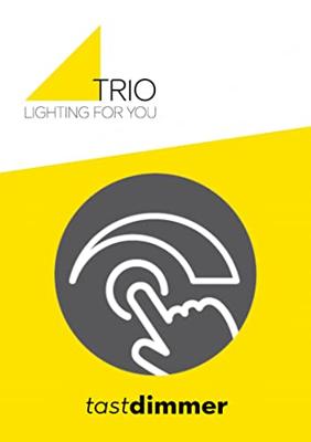 Trio TafellampRondo mat zwart - 522610332