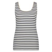 Nukus Top Juba Stripe | Offwhite/Navy - thumbnail