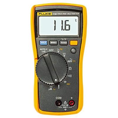 Fluke 116 Multimeter Digitaal CAT III 600 V Weergave (counts): 6000