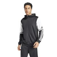 adidas Squadra 25 Hooded Trainingsjack Zwart Wit - thumbnail