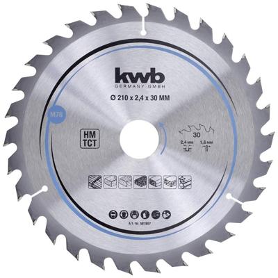 Cirkelzaagblad hm 210x30 78m KWB - Kwb Cirkelzaagblad hm 210x30 78m KWB - Kwb