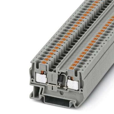 Phoenix Contact 3212125 Componentenserieklem 6.2 mm Snelaansluiting Grijs 50 stuk(s) Phoenix Contact 3212125 Componentenserieklem 6.2 mm Snelaansluiting Grijs 50 stuk(s)