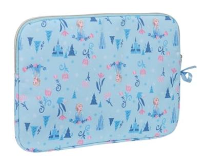 Laptophoes Frozen Ice magic Blauw 15,6'' 39,5 x 27,5 x 3,5 cm