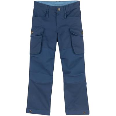 Cargobroek voor kinderen KOSKI CANVAS finkid jeansblauw