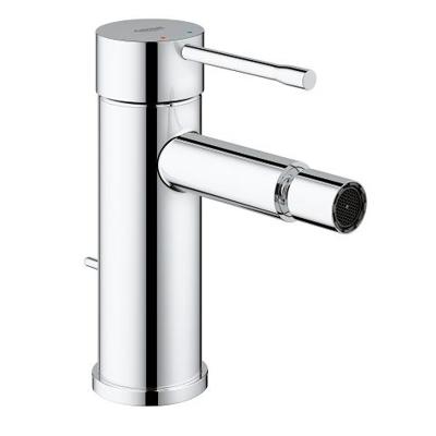 GROHE Essence New 1 gats bidetkraan S size met waste met 28mm cartouche chroom 32935001
