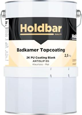 Holdbar 2K Badkamer Topcoating Mat Antislip (Extra Grof) 2,5 kg Holdbar 2K Badkamer Topcoating Mat Antislip (Extra Grof) 2,5 kg