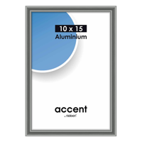 Nielsen Design nielsen fotolijst 51323 accent glanzend zilver 15x20 cm - thumbnail