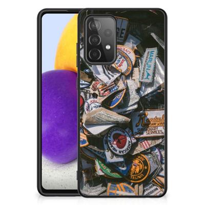 Samsung Galaxy A72 (5G/4G) Silicone Back Case Badges