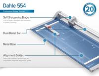 Dahle Rol snijmes, l: 91,5 cm, b: 36 cm, 1 stuk - thumbnail