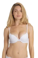 Push up BH - Coral - Lexi - Wit - thumbnail