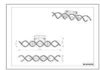 Trio Design plafondlampSequence zwart met goud - 641810208 - thumbnail