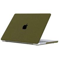 Lunso MacBook Pro 16 inch (2021-2026) cover hoes - case - Sand Army Green - thumbnail