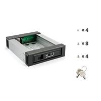 Fantec BP-T3525 2.5/3.5 HDD-/SSD-behuizing Zwart, Grijs - thumbnail