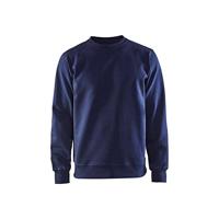 Blåkläder Sweatshirt Jersey ronde hals 33641048 | Marineblauw | Maat 3XL - 7330509352519 - thumbnail