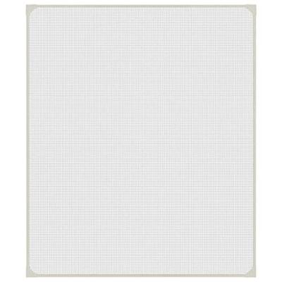 VidaXL Insectenhor voor ramen magnetisch 100x120 cm wit