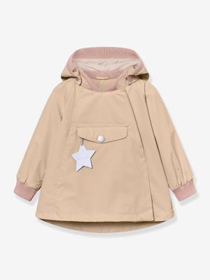 Tussenjas voor babymeisjes MATWAI MINI A TURE zandbeige