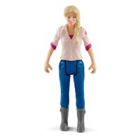 Schleich farm world dierenarts op bezoek bij merrie en veulen 42486 - thumbnail