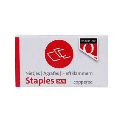 1000 Quantore 24/6 nietjes verkoperd 1000 Quantore 24/6 nietjes verkoperd