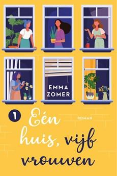 Eén huis, vijf vrouwen - Emma Zomer - ebook