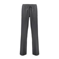 Geisha Pants Flair Piping 51527-10 Flared 930 Mid Grey/black - thumbnail
