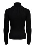 Only Onlkarol L/s Rollneck Pullover Knt Noos 15165075 Trui Black - thumbnail