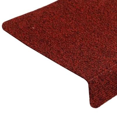 Trapmatten 15 st 65x21x4 cm naaldvilt rood Trapmatten 15 st 65x21x4 cm naaldvilt rood