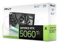 PNY Nvidia GeForce RTX 5060 Ti Videokaart GeForce RTX 5060 Ti 16 GB GDDR7-RAM - thumbnail
