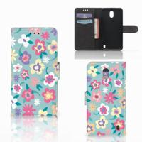 Nokia 2 Hoesje Flower Power - thumbnail