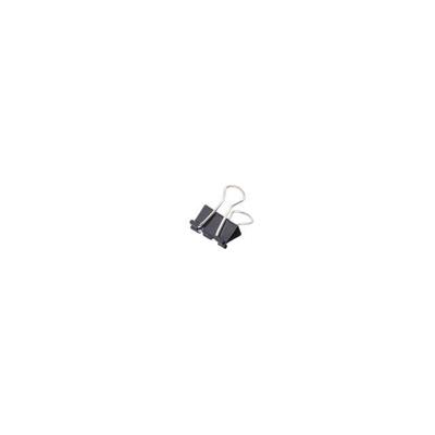Papierklem maul 213 foldback 13mm zwart 12 stuks Papierklem maul 213 foldback 13mm zwart 12 stuks