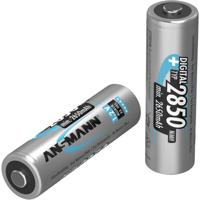 Ansmann Digital HR06 Oplaadbare AA batterij (penlite) NiMH 2650 mAh 1.2 V 2 stuk(s) - thumbnail