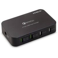 LVSUN Smart 4-Port USB-laadstation Thuis, Auto, Vrachtwagen Uitgangsstroom (max.) 10200 mA 4 x 4x USB-A Qualcomm Quick Charge 2.0 - thumbnail