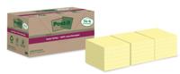 Memoblok Post-it 654 RSS12CY 76x76mm geel 14+4 gratis - thumbnail