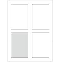 Sigel DE160 Flesetiketten 80 x 120 mm Papier Wit 20 stuk(s) Permanent hechtend Inkjet - thumbnail