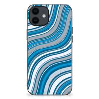 iPhone 12 Pro | 12 (6.1") Bumper Case Waves Blue - thumbnail