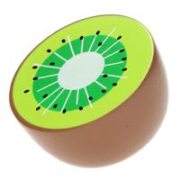 Bigjigs houten halve kiwi, per stuk - thumbnail