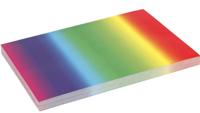 Creativ Company Regenboogpapier, a4, vel 210x297 mm, 180 gr, 100 vel/ 1 doos - thumbnail