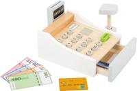 Small Foot - houten speelgoedkassa met accessoires, 15dlg. - thumbnail