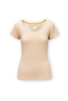 Pip Studio Pip Studio Tilly Short Sleeve Top Mi Vida Pink S
