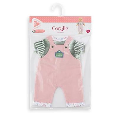 Corolle t-shirt en overall voor babypop, 36cm