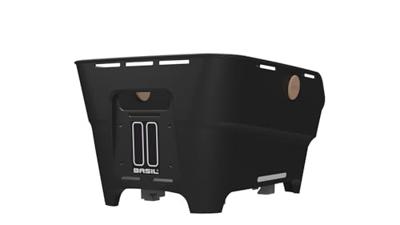Fietsmand Basil Cento Neo WSL achter 46 x 23 x 14 cm - zwart