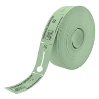 Garderobebonnen Combicraft nummering 1 t/m 500 groen 500 stuks - thumbnail