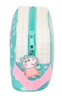 Thermische Snacktas Peppa Pig Pretty flowers Geel Munt 21,5 x 12 x 6,5 cm - thumbnail