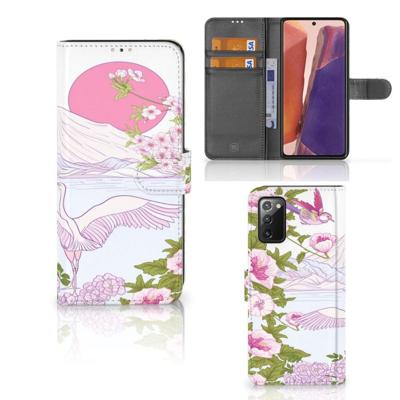Samsung Galaxy Note 20 | Telefoonhoesje | Met pasjeshouder | Bird Standing