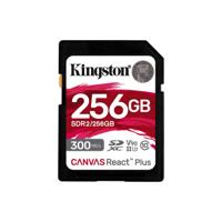 Kingston Canvas React Plus SD-kaart 256 GB Class 10 UHS-II - thumbnail