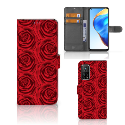 Xiaomi Mi 10T Pro | Mi 10T Hoesje Red Roses Xiaomi Mi 10T Pro | Mi 10T Hoesje Red Roses