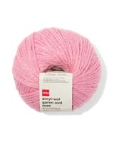 HEMA Acryl-wol garen 100g 165m oudroze - thumbnail